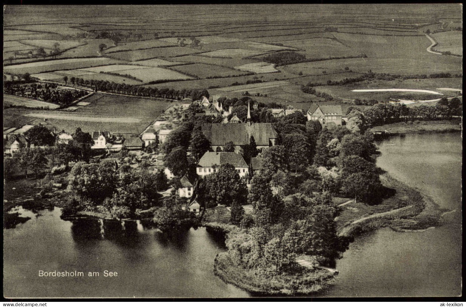 Ansichtskarte Bordesholm Luftbild 1965 - Autres & Non Classés