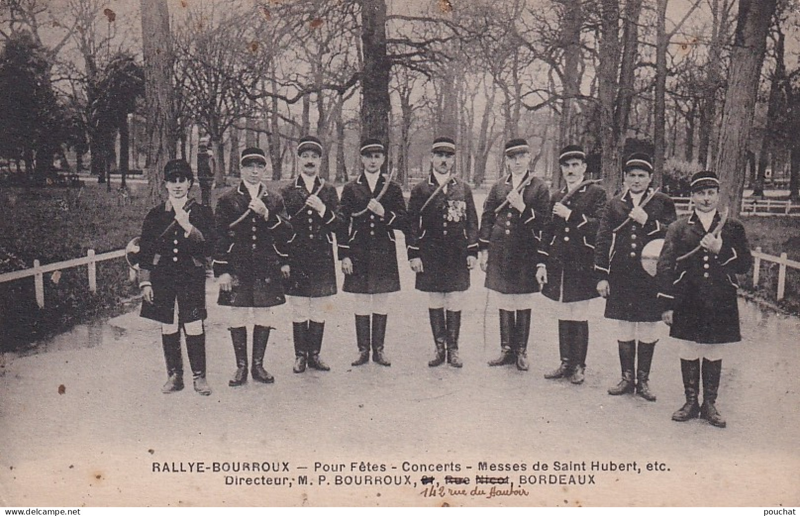 EP 30-(33) RALLYE BOURROUX , BORDEAUX - SONNEURS DE TROMPE DE CHASSE - Musique Et Musiciens