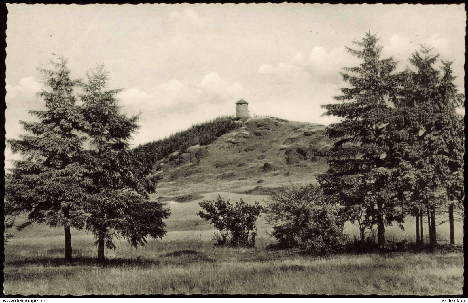 Ansichtskarte Bad Steben Frankenwarte, Frankenwald 1962 - Bad Steben