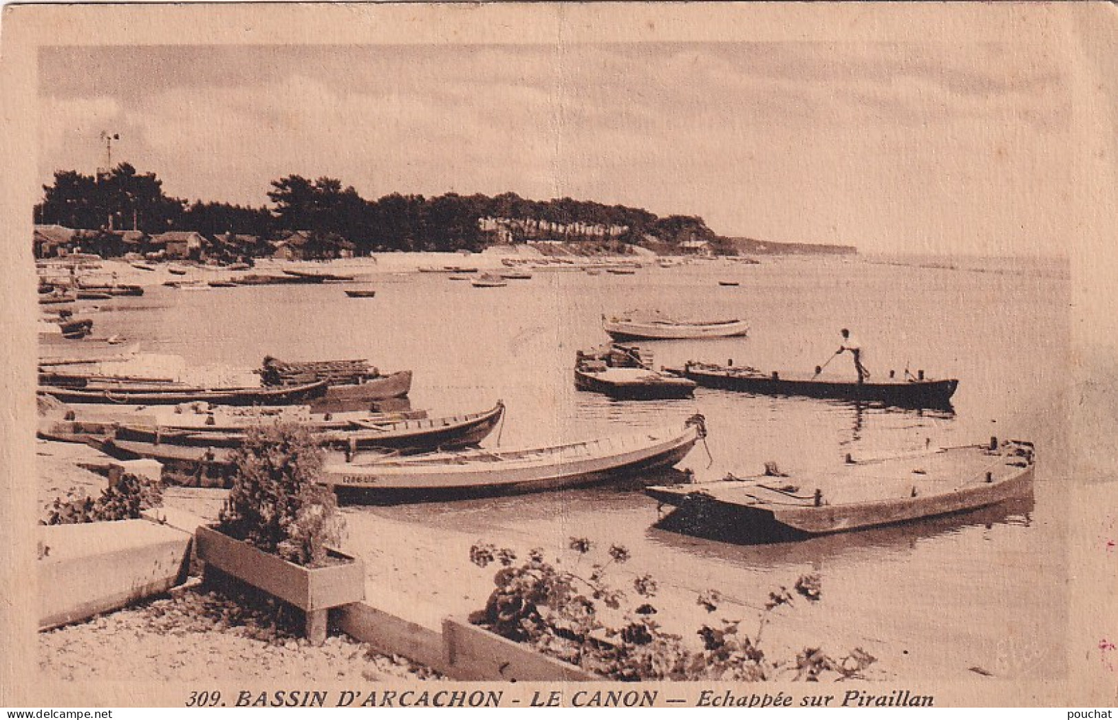 EP Nw-(33) LE CANON , BASSIN D'ARCACHON - ECHAPPEE SUR PIRAILLAN  - Otros & Sin Clasificación