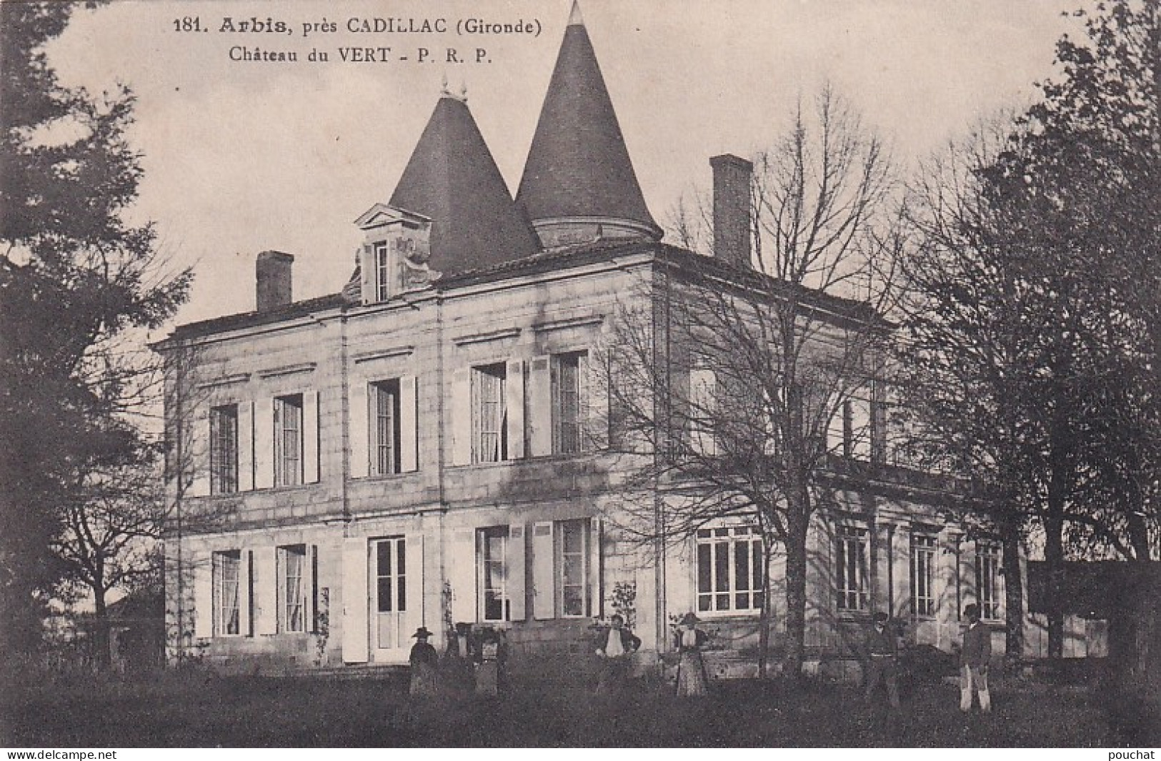 EP Nw-(33) ARBIS , PRES CADILLAC - CHATEAU DU VERT - ANIMATION - Other & Unclassified