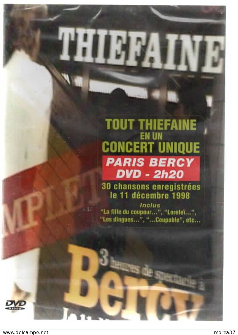 THIEFAINE  Concert PARIS BERCY  Le 11 Décembre 1998    C46 - DVD Musicales
