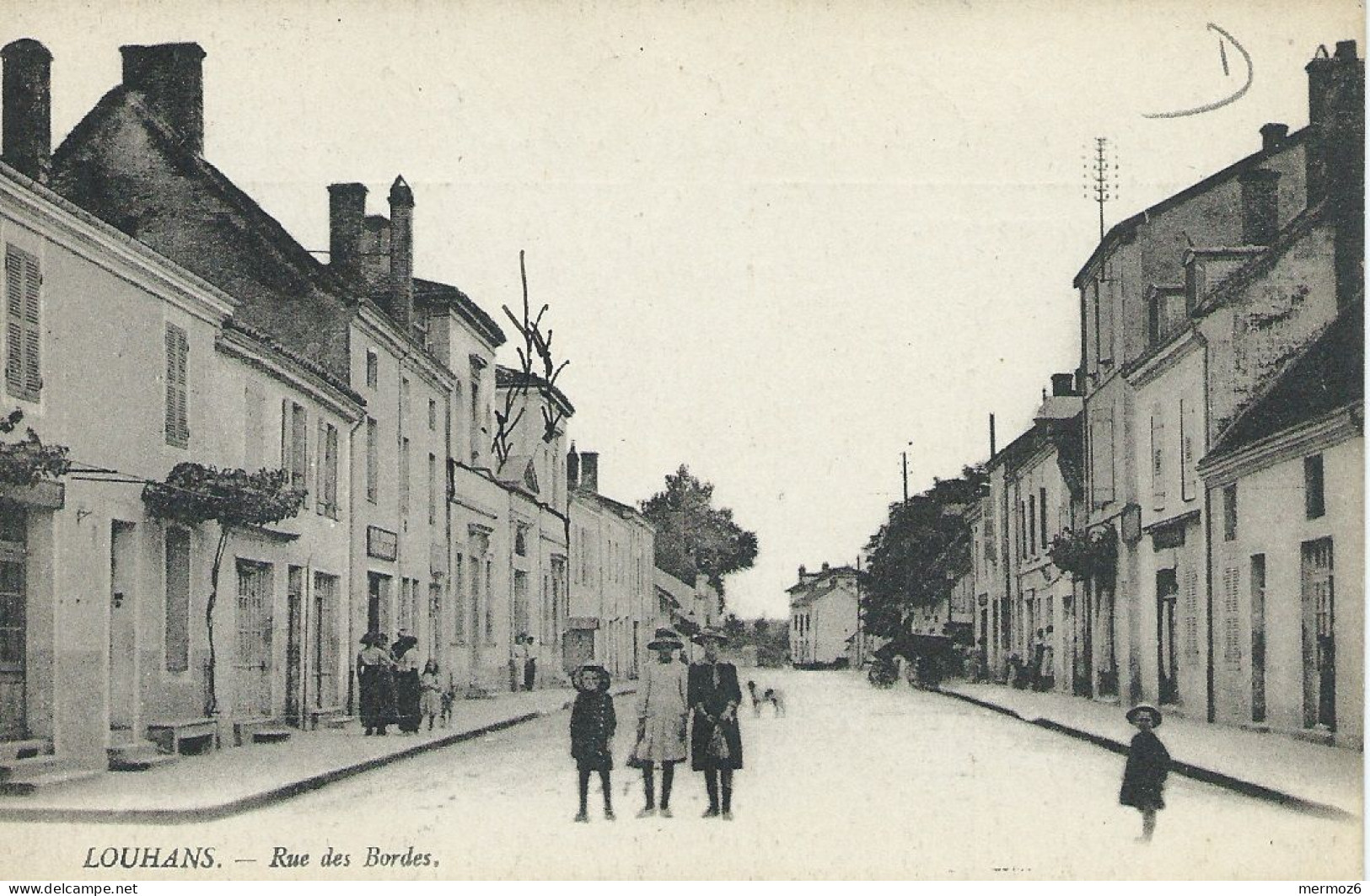 LOUHANS – Rue Des Bordes – Collège Des Garçons – Levy Fils & Cie - Louhans