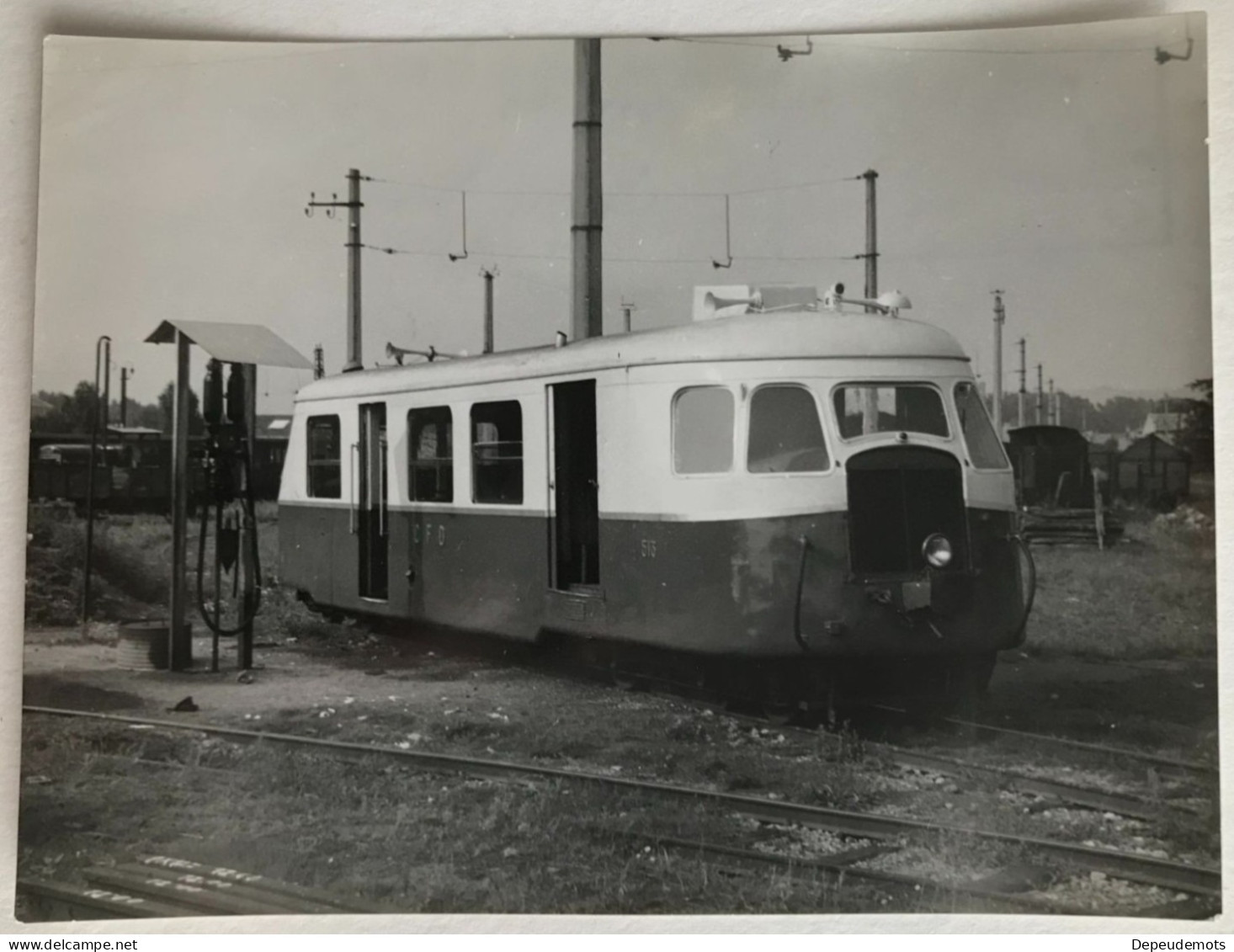 Photo Ancienne - Snapshot - Train - Autorail Billard - CASTRES - Tarn - Ferroviaire - Chemin De Fer - VFDM CFDT - Treinen