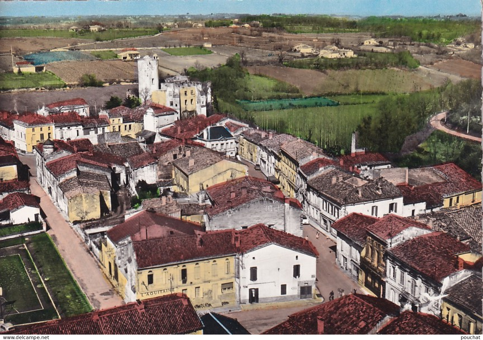 EP Nw-(33) RAUZAN - VUE PANORAMIQUE AERIENNE - Autres & Non Classés