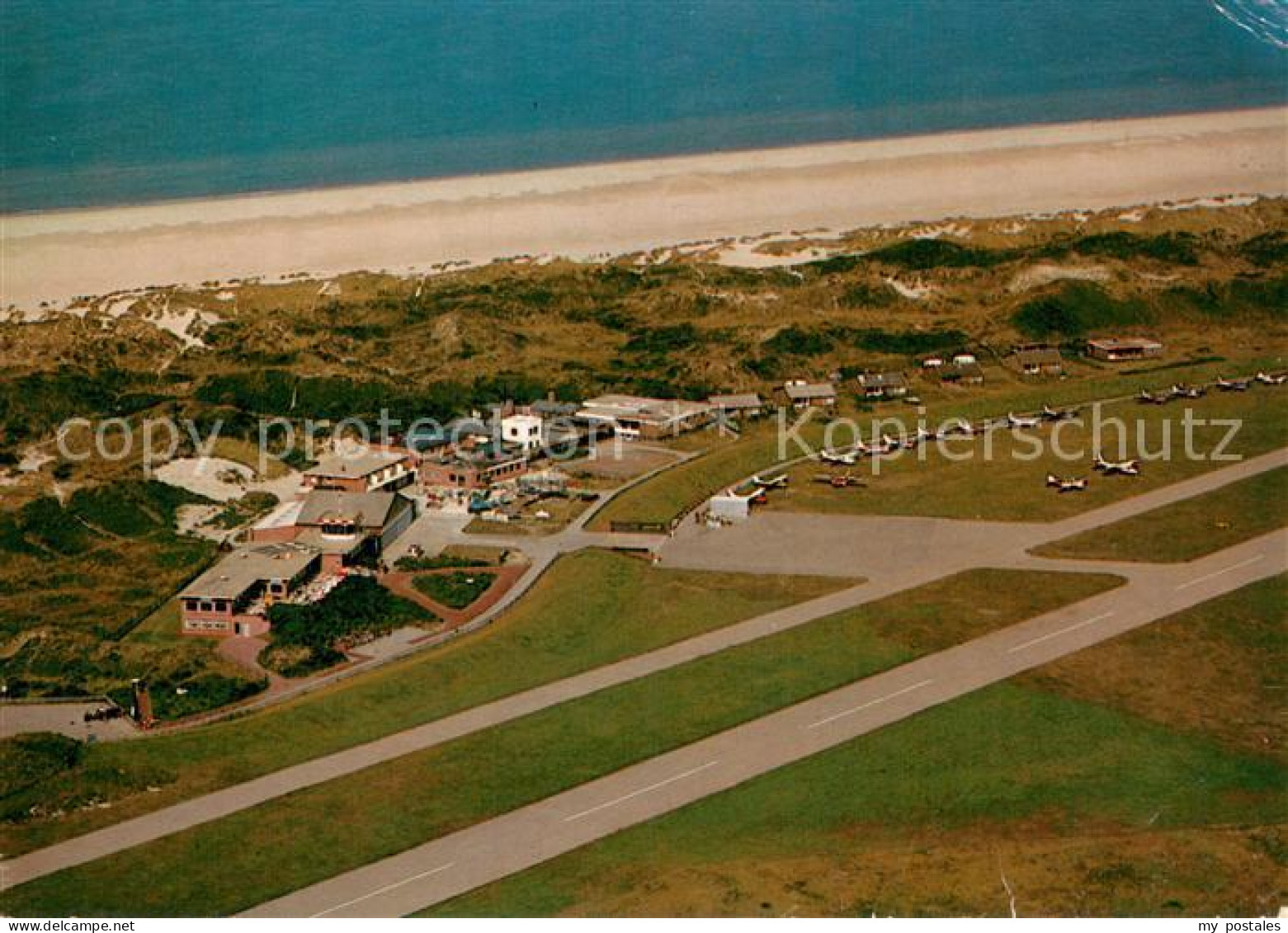 73778922 Juist Nordseebad Am Flugplatz Fliegeraufnahme Juist Nordseebad - Juist