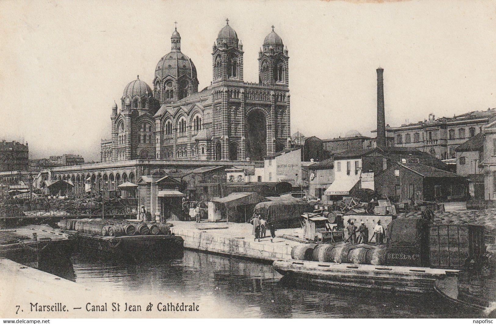 13-Marseille Canal St Jean Et Cathédrale - Notre-Dame De La Garde, Funicular Y Virgen