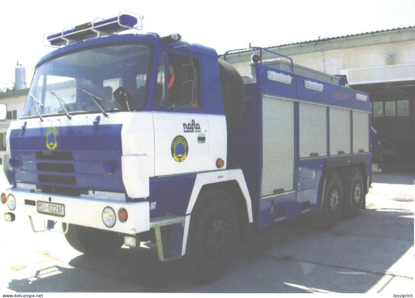 Fire Engine Tatra 815 PR2 6x6 - Transporter & LKW