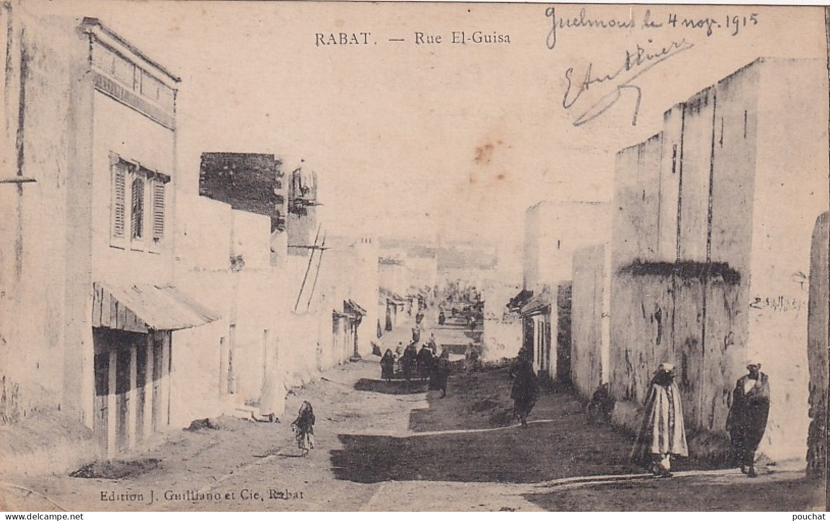 FI 29- RABAT ,  MAROC  - RUE EL GUISA - ANIMATION  - Rabat