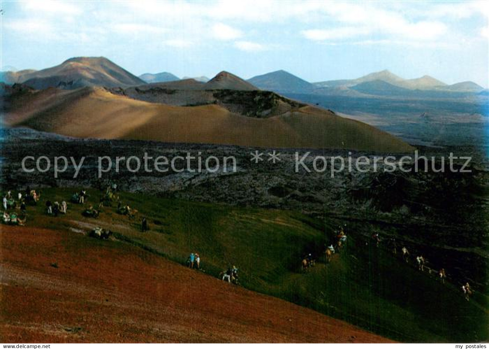 73778891 Lanzarote Kanarische Inseln ES Montana Del Fuego Paisaje Lunar  - Sonstige & Ohne Zuordnung