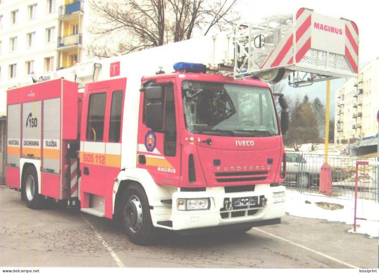 Fire Engine Iveco Multistar - Camion, Tir