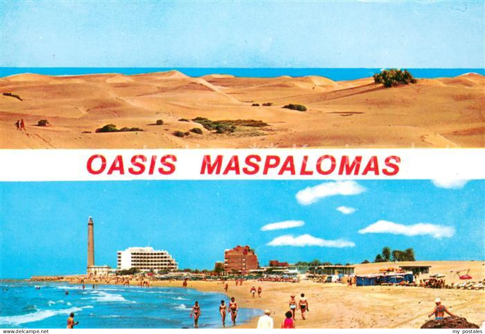 73778885 Maspalomas Gran Canaria ES Oasis Maspalomas Strand  - Autres & Non Classés