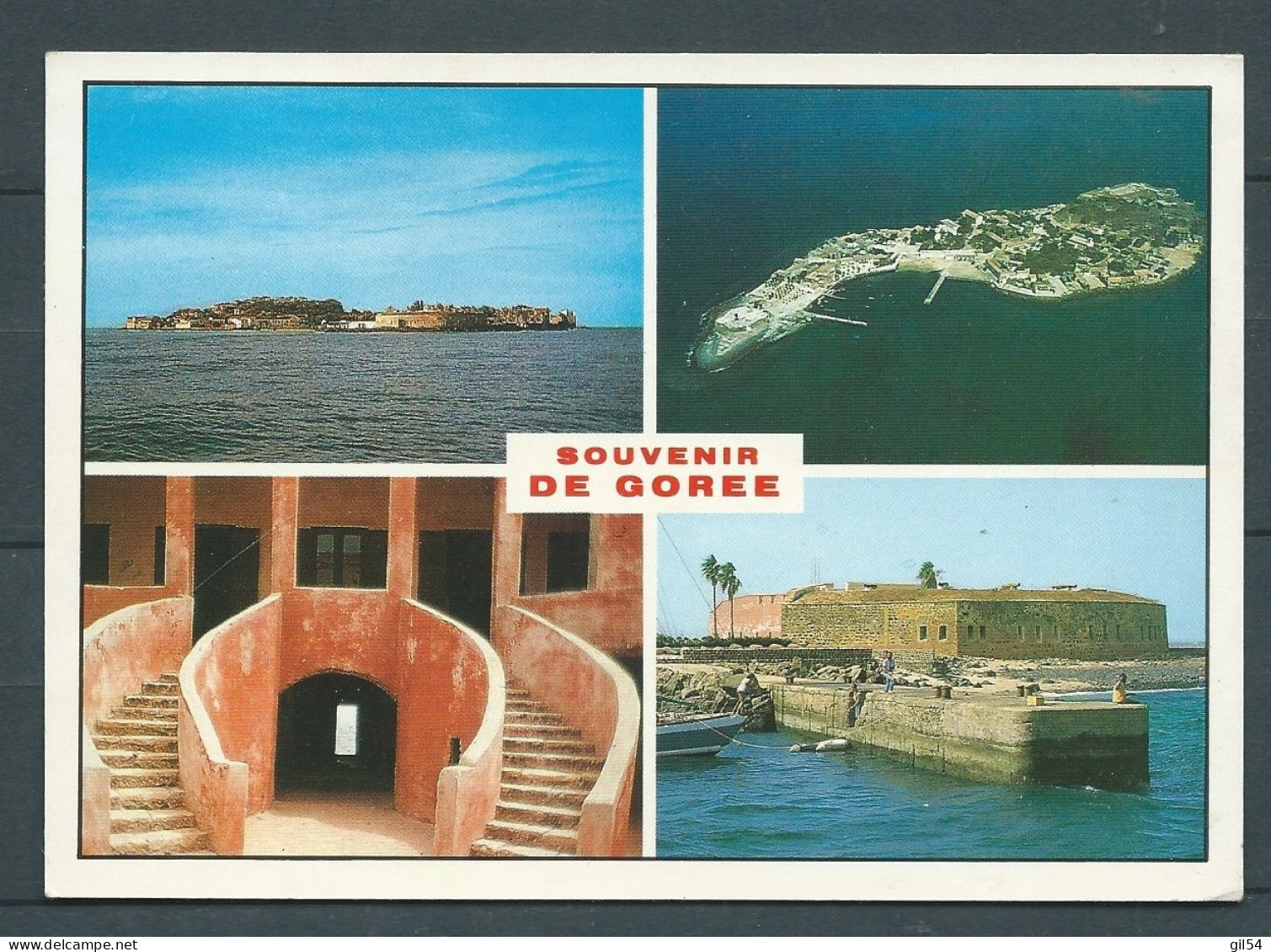 CPSM GF -  Souvenir De Gorée - Multivues -    HAY 20060 - Senegal