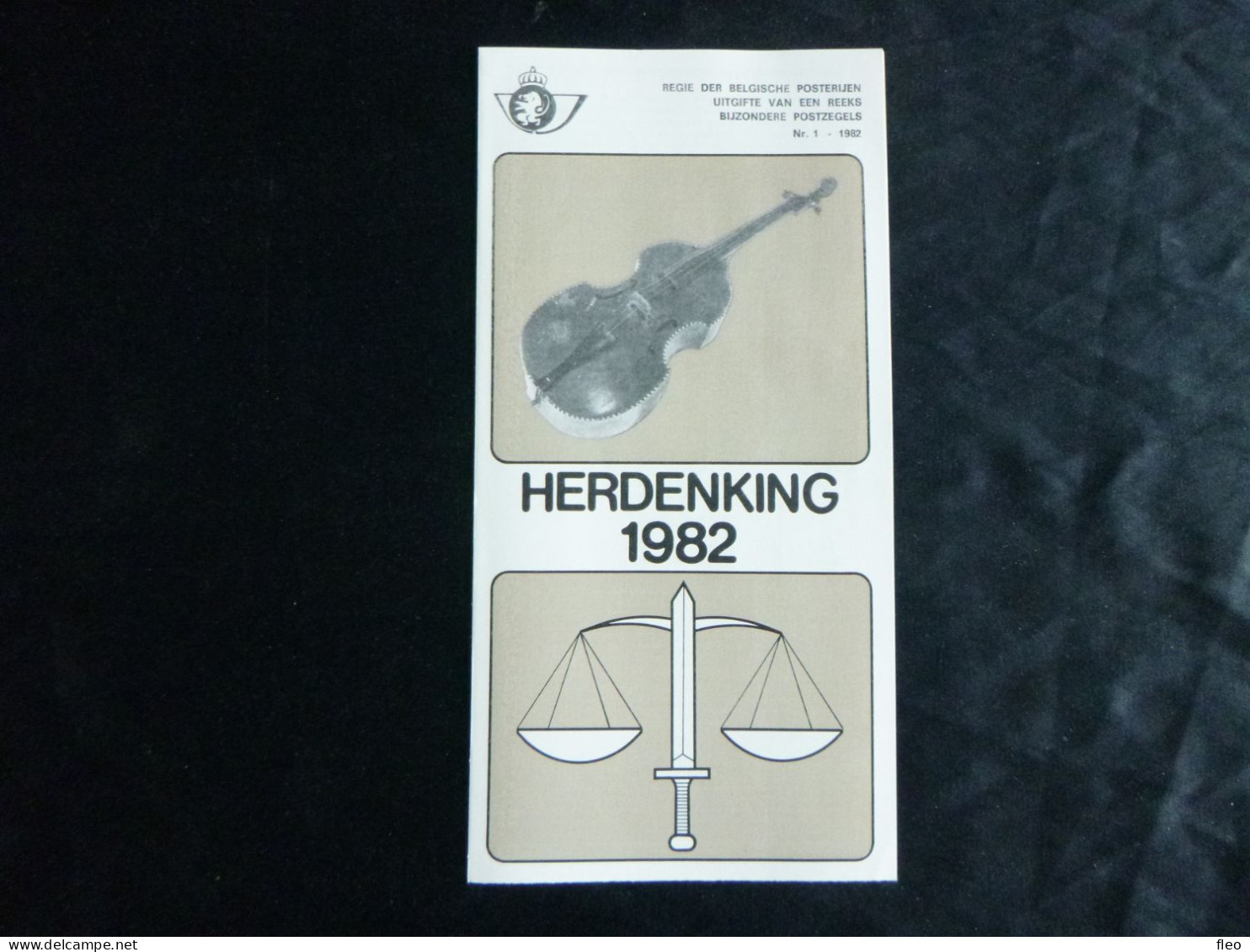1982 2034/2035 PF NL. HEEL MOOI ! Zegel Met Eerste Dag Stempel : HERDENKINGEN - Post Office Leaflets