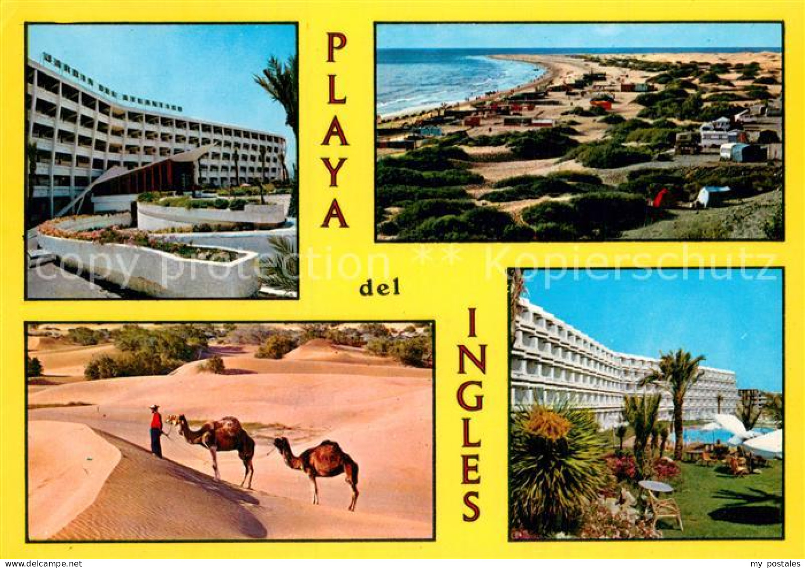 73778883 Playa Del Ingles Gran Canaria ES Teilansichten  - Autres & Non Classés