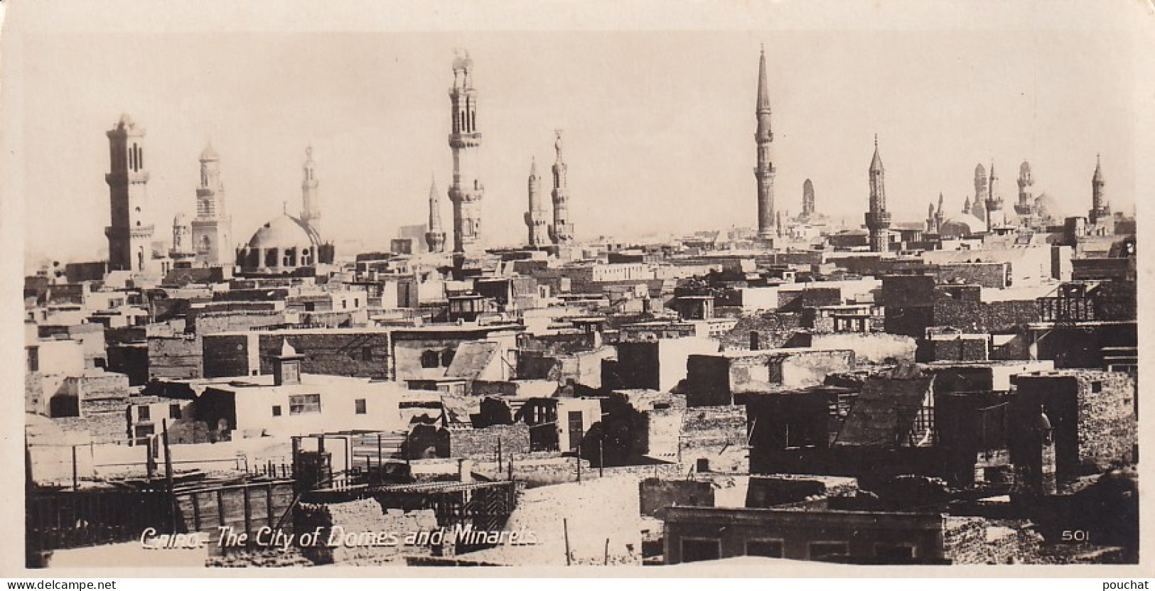 FI 30- LE CAIRE , CAIRO ( EGYPTE ) - LA VILLE DES DOMES  ET DES MINARETS  - Le Caire