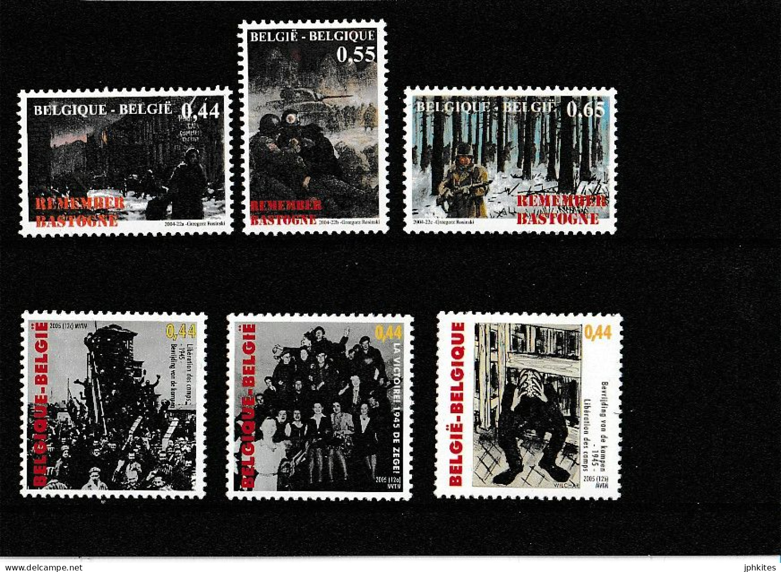 België 2004-2005 "Bastogne En Oorlog En Vrede - OC38/54 Belgian Occupation In Germany