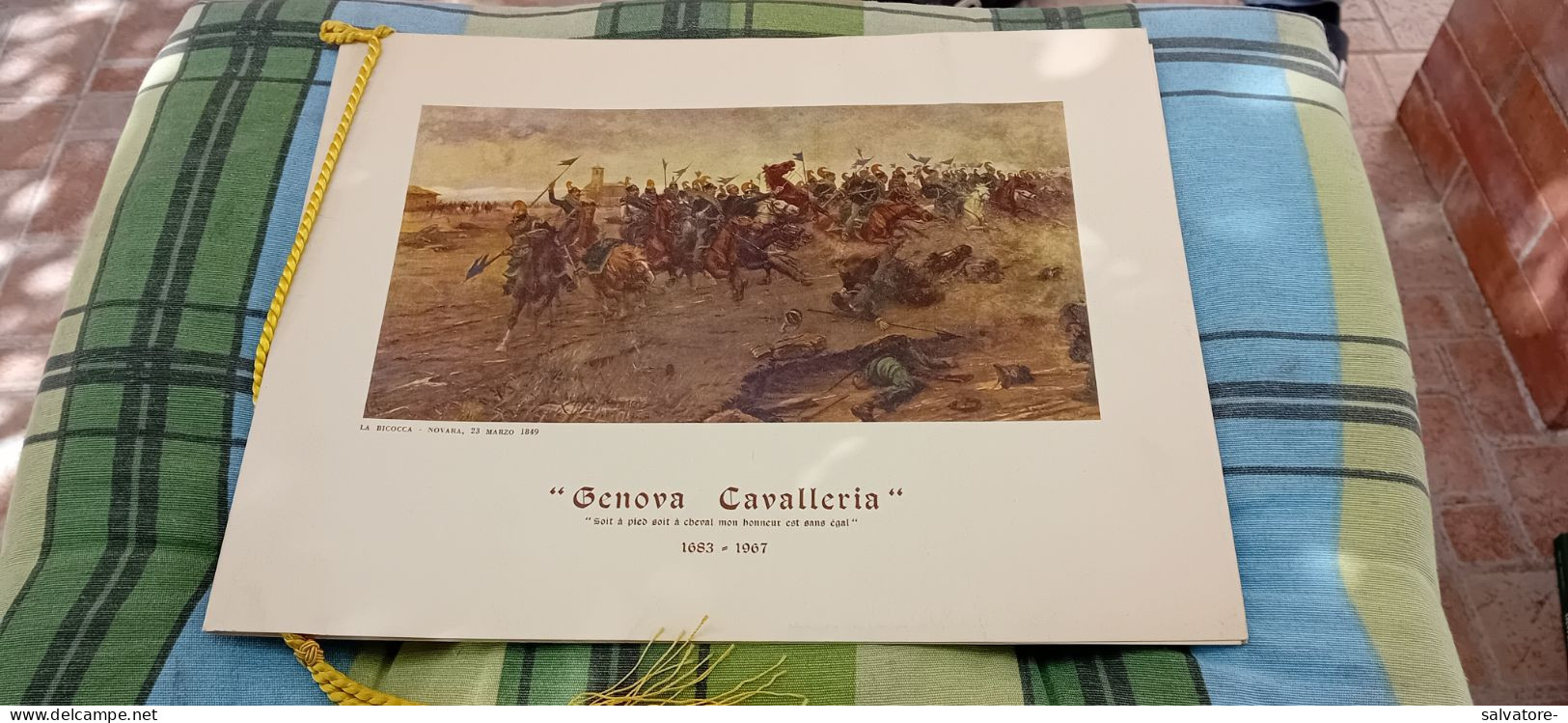 CALENDARIO GENOVA CAVALLERIA- 1683- 1967 - Groot Formaat: 1961-70