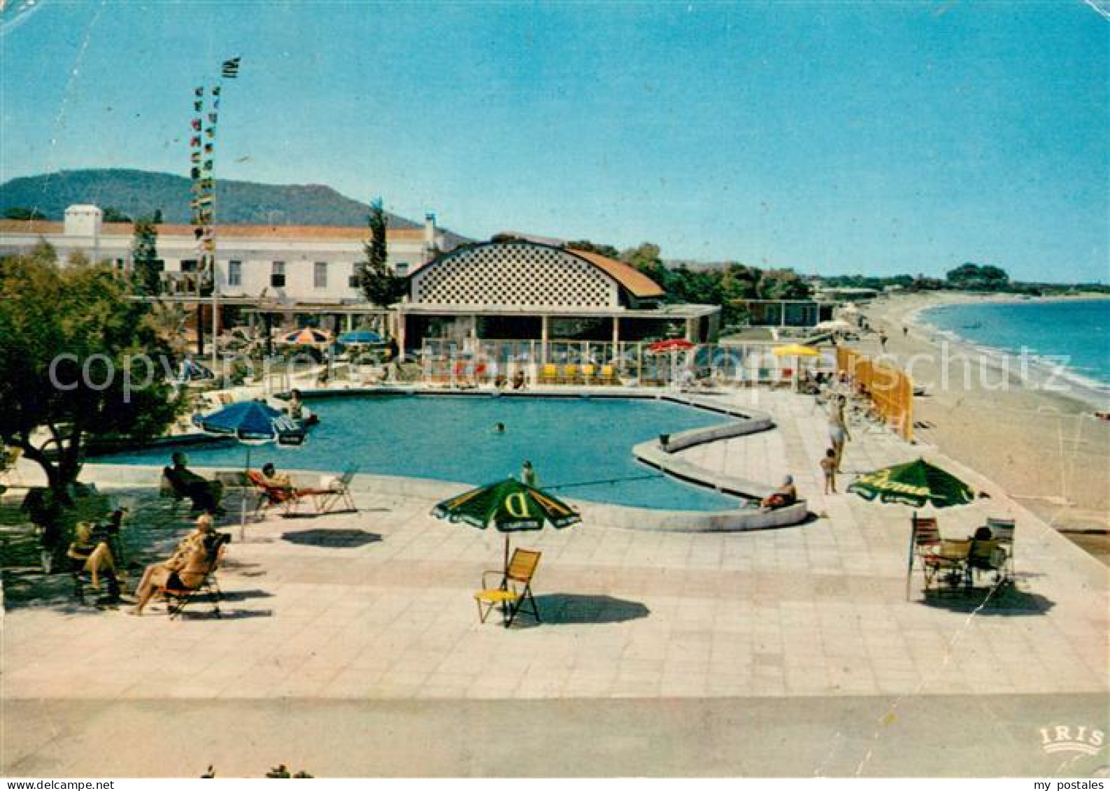 73778860 Rhodes Rhodos Greece Miramar Hotel Swimming Pool Strand Rhodes Rhodos G - Grecia