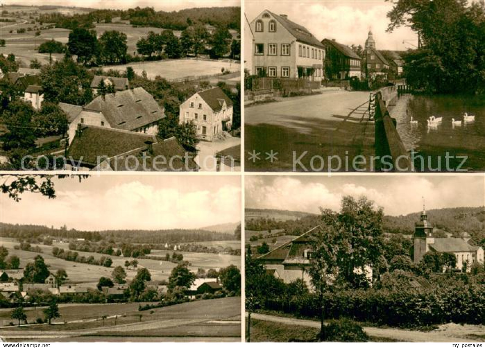 73778849 Steinigtwolmsdorf Ortsansichten Kirche Landschaftspanorama Mittellausit - Autres & Non Classés