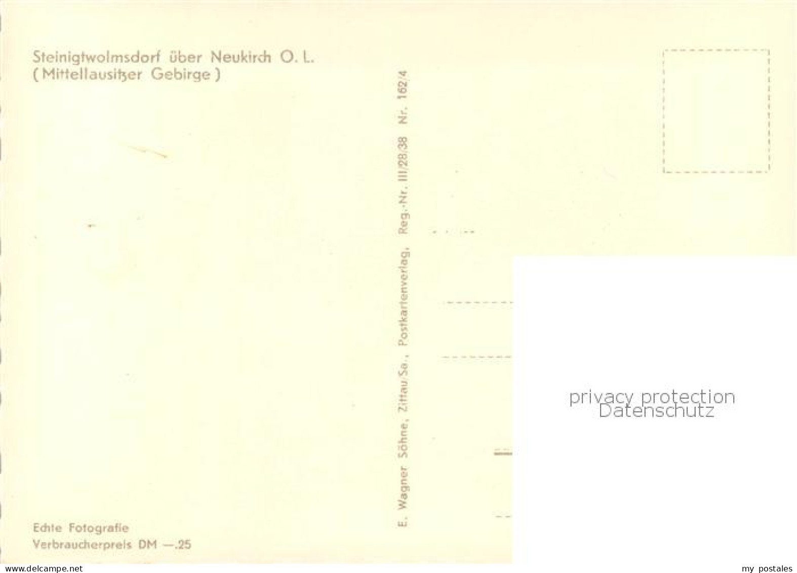 73778849 Steinigtwolmsdorf Ortsansichten Kirche Landschaftspanorama Mittellausit - Sonstige & Ohne Zuordnung