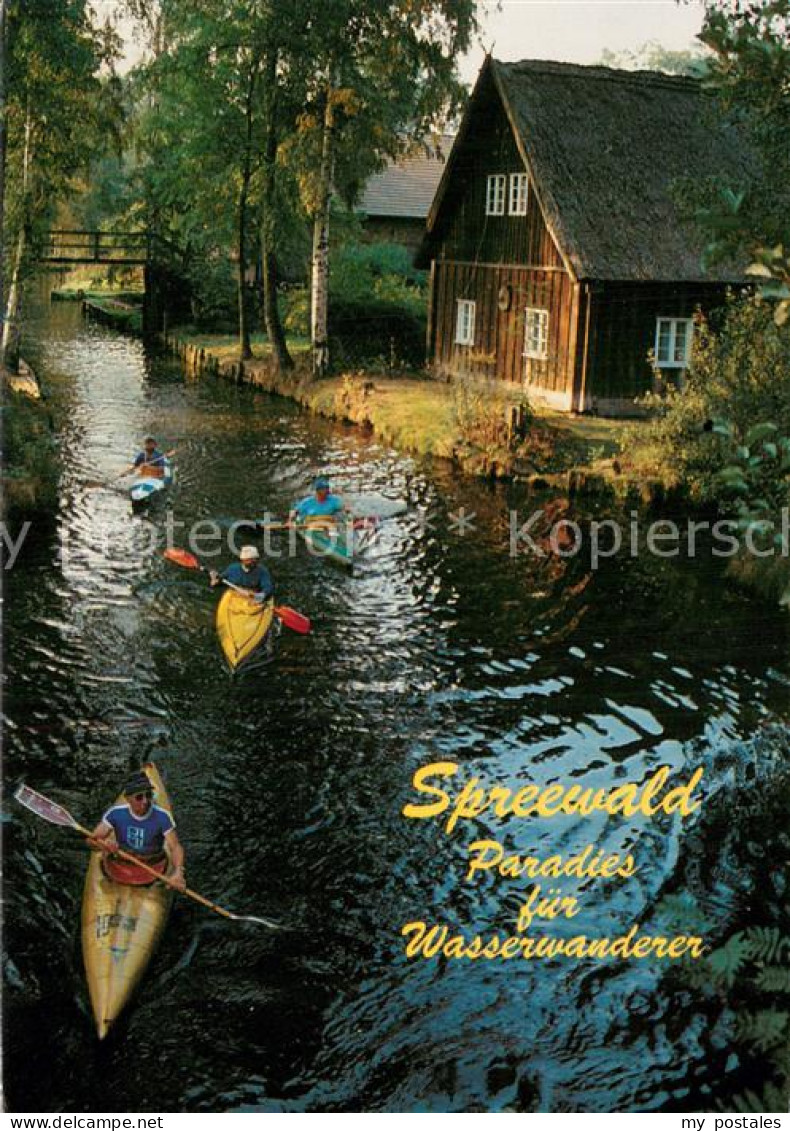 73778837 Luebben Spreewald Paradies Fuer Wasserwanderer Spreewaldhaus Luebben Sp - Lübben (Spreewald)