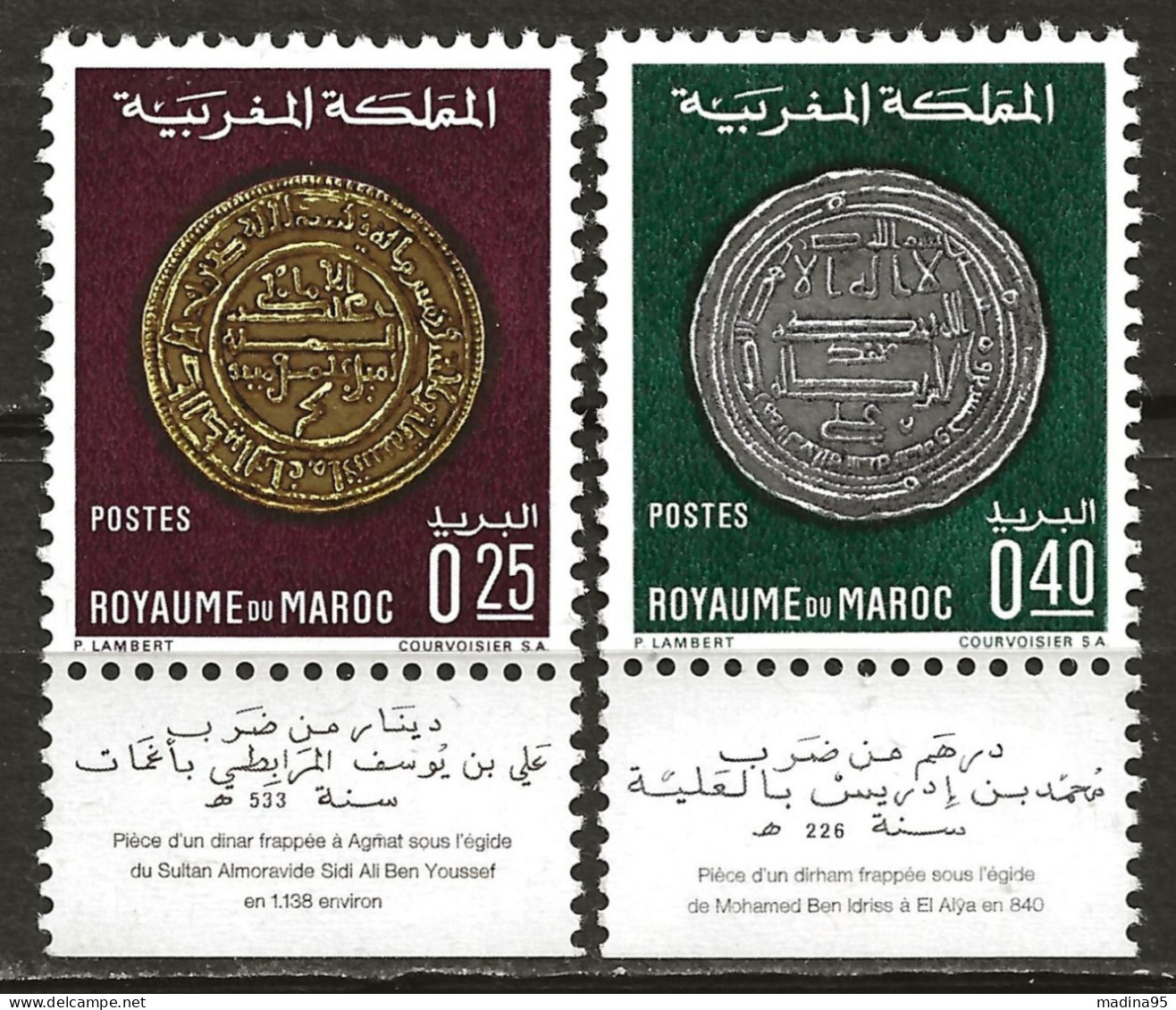 MAROC: **, N° YT 579 Et 580, Bdf, TB - Marokko (1956-...)