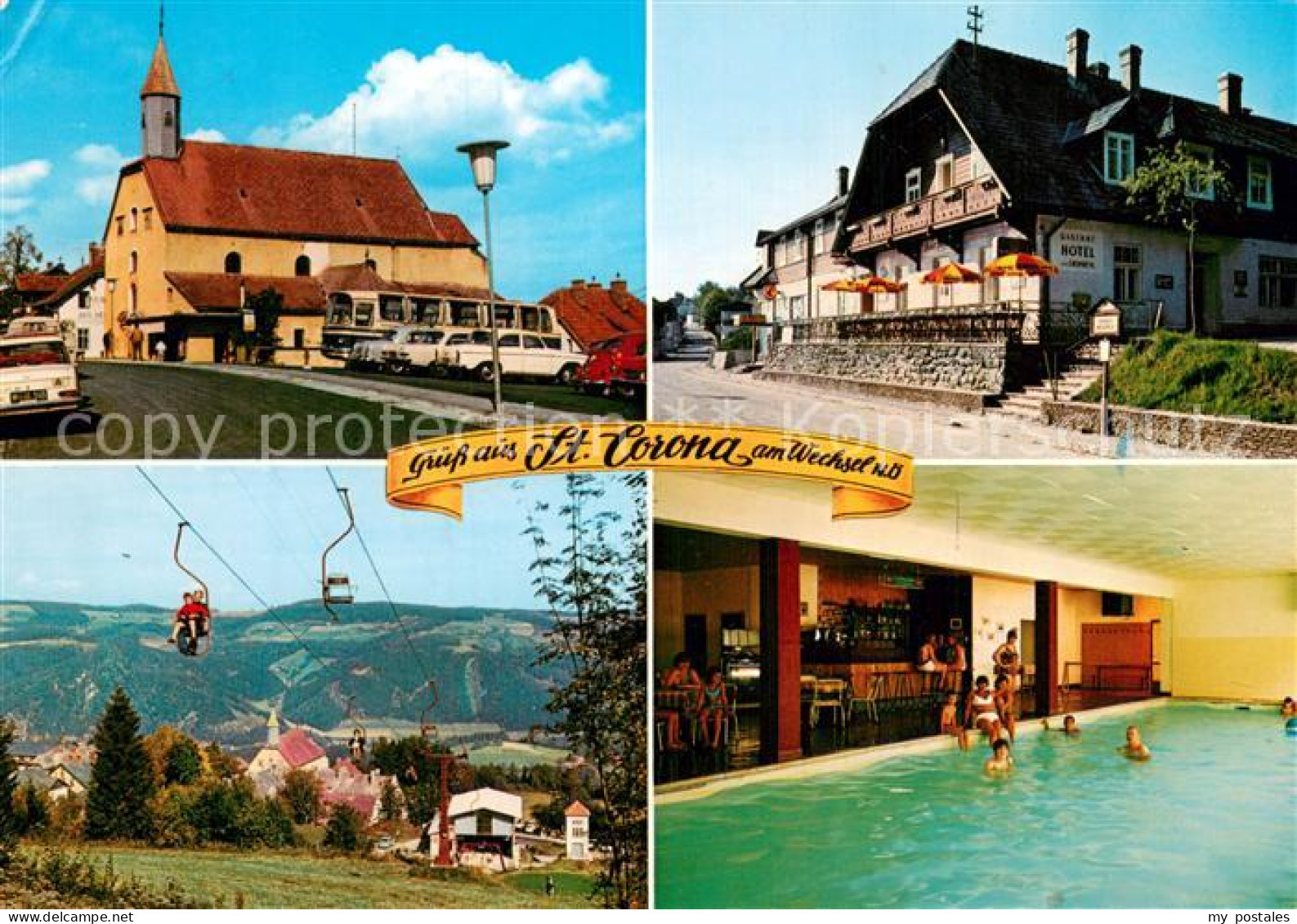 73778815 Kirchberg Wechsel Gasthof Hotel Zum Ursprung Hallenbad Wallfahrtskirche - Altri & Non Classificati