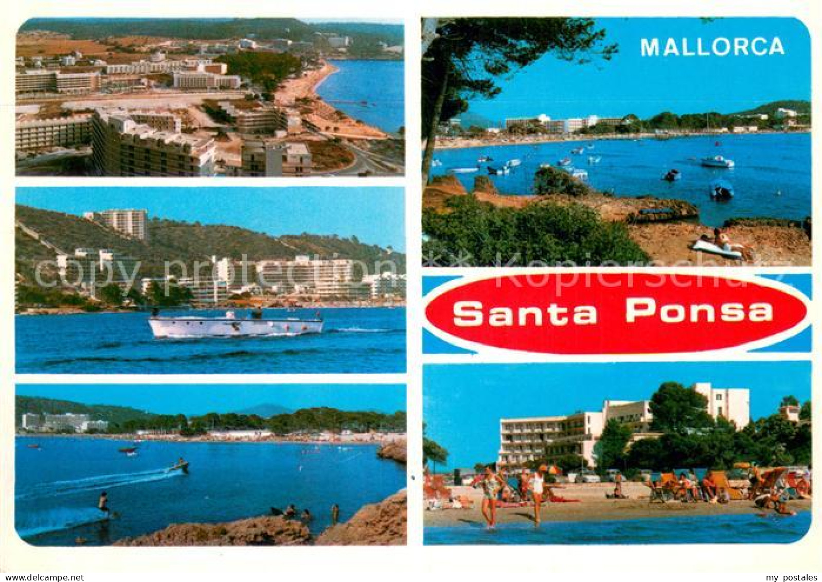 73778813 Santa Ponsa Mallorca Islas Baleares Kuestenpanorama Strand Santa Ponsa - Sonstige & Ohne Zuordnung