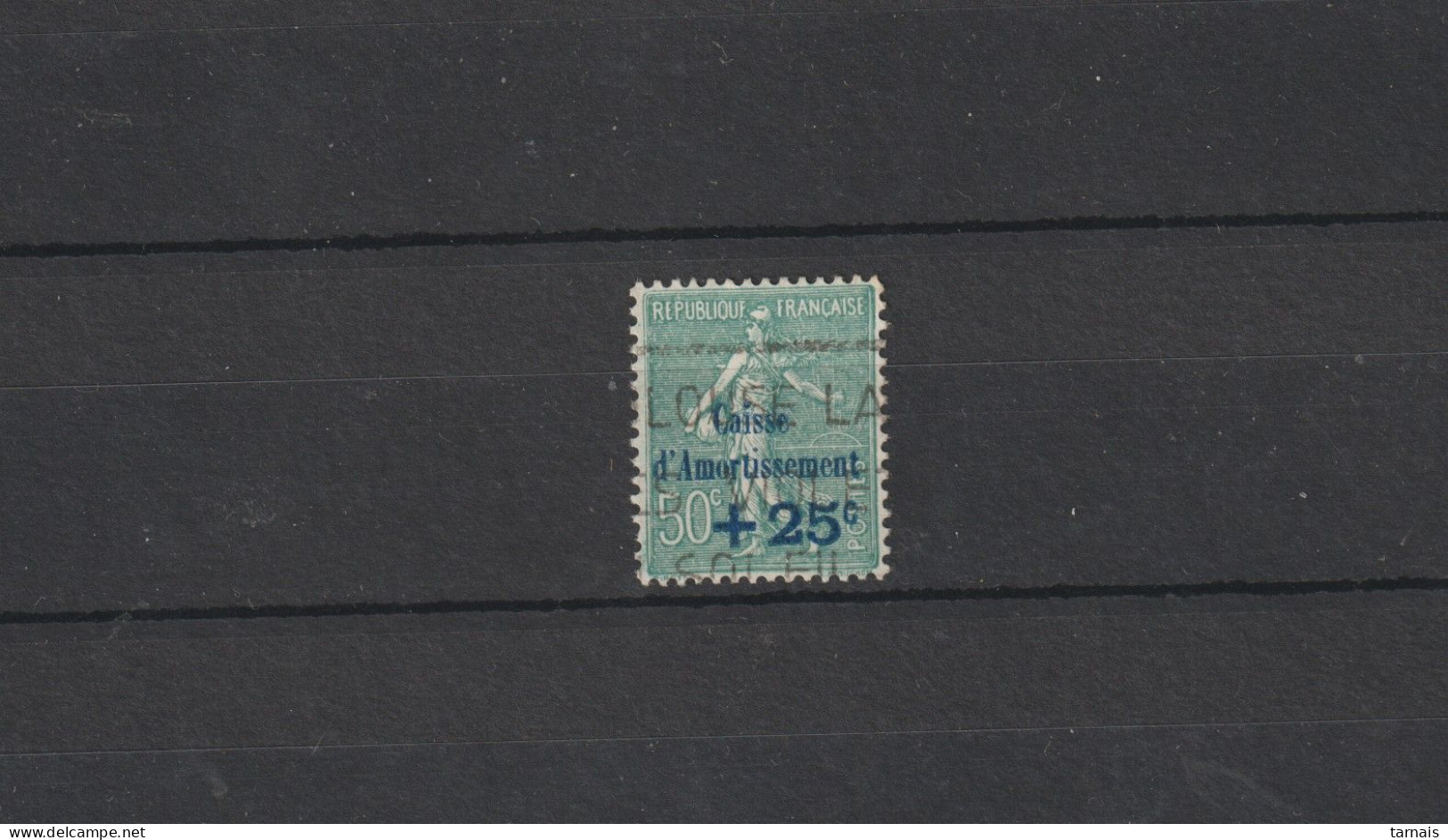 1927 N°247 Pour La Caisse D'amortissement Oblitéré (lot 876) - Usati