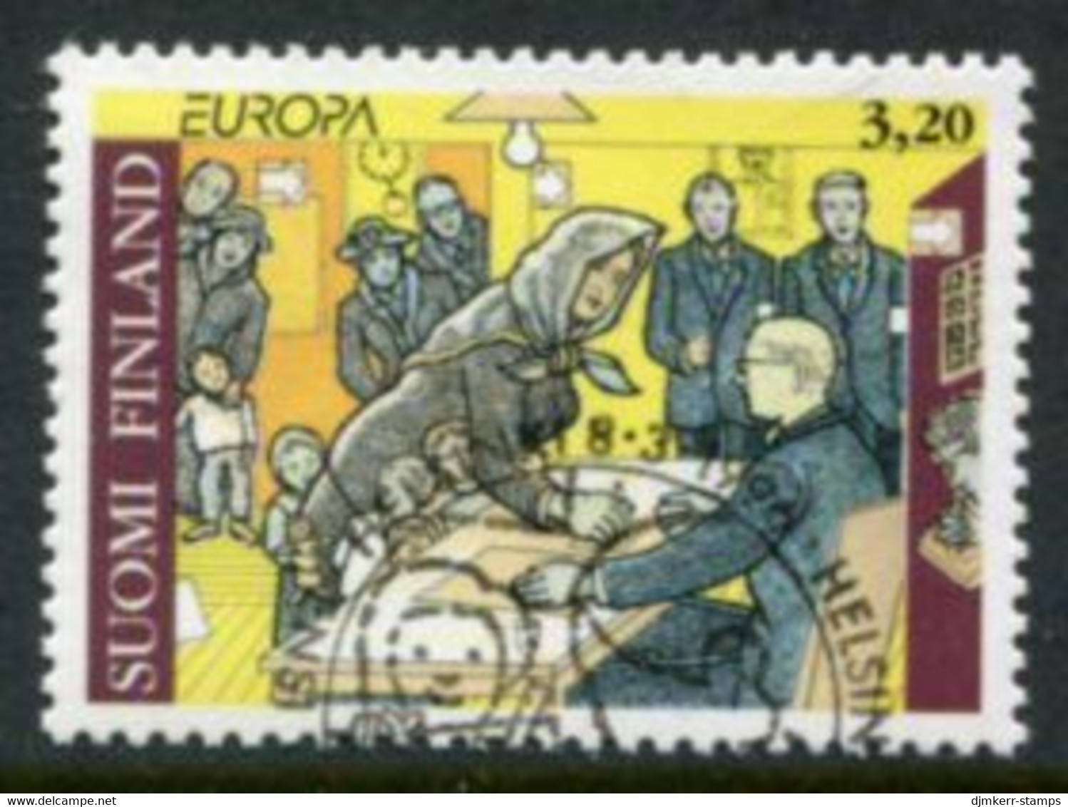 FINLAND 1996 Europa: Votes For Women Used.  Michel 1333 - Usati