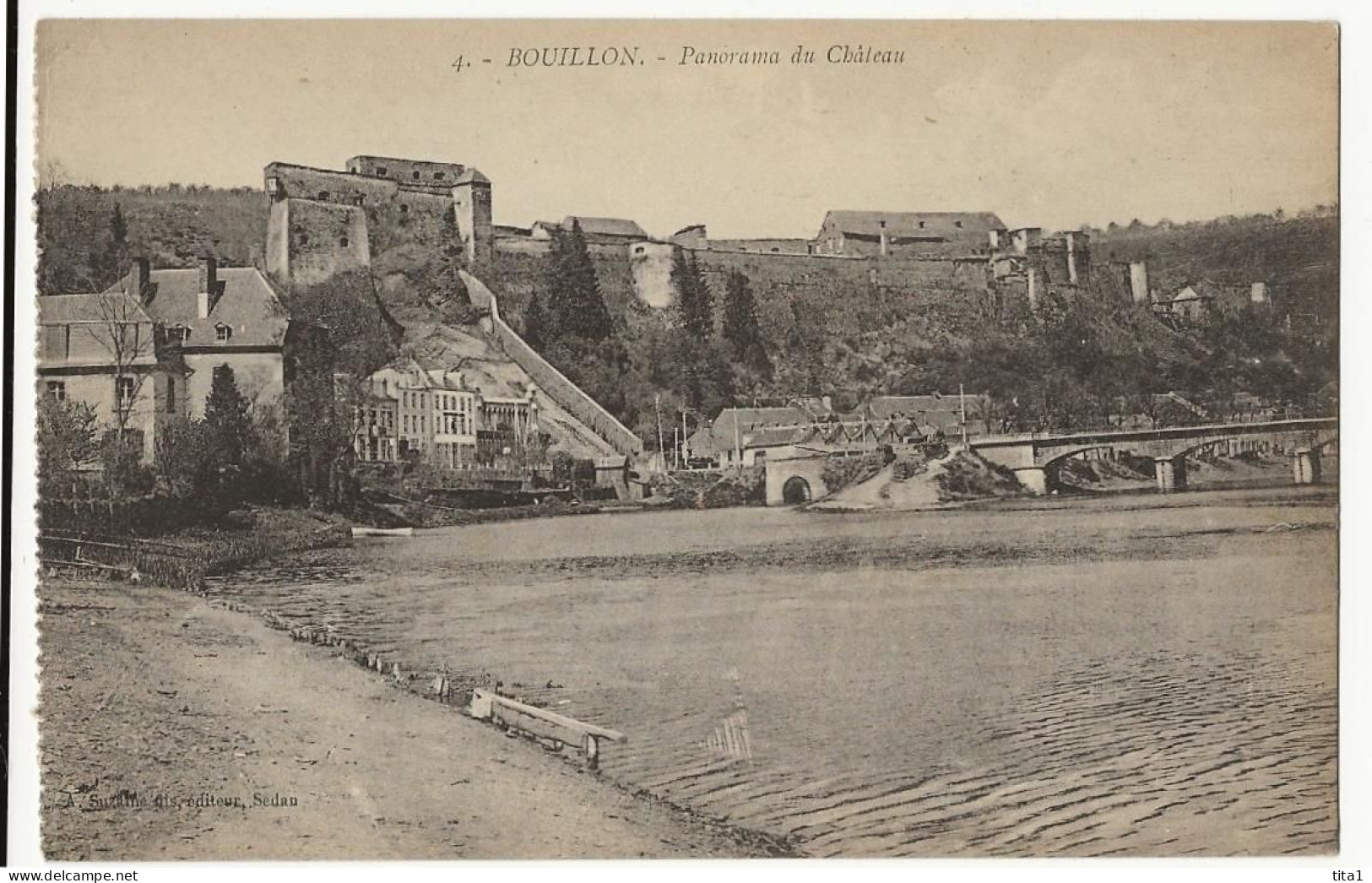 50- Bouillon - Panorama Du Château - Bouillon