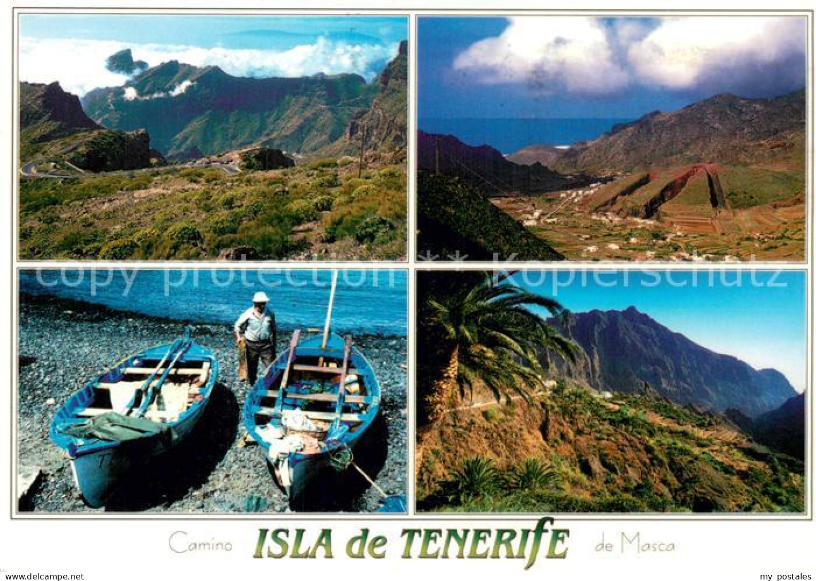 73778802 Tenerife Islas Canarias Spanien ES Camino De Masca Landschaftspanorama  - Autres & Non Classés