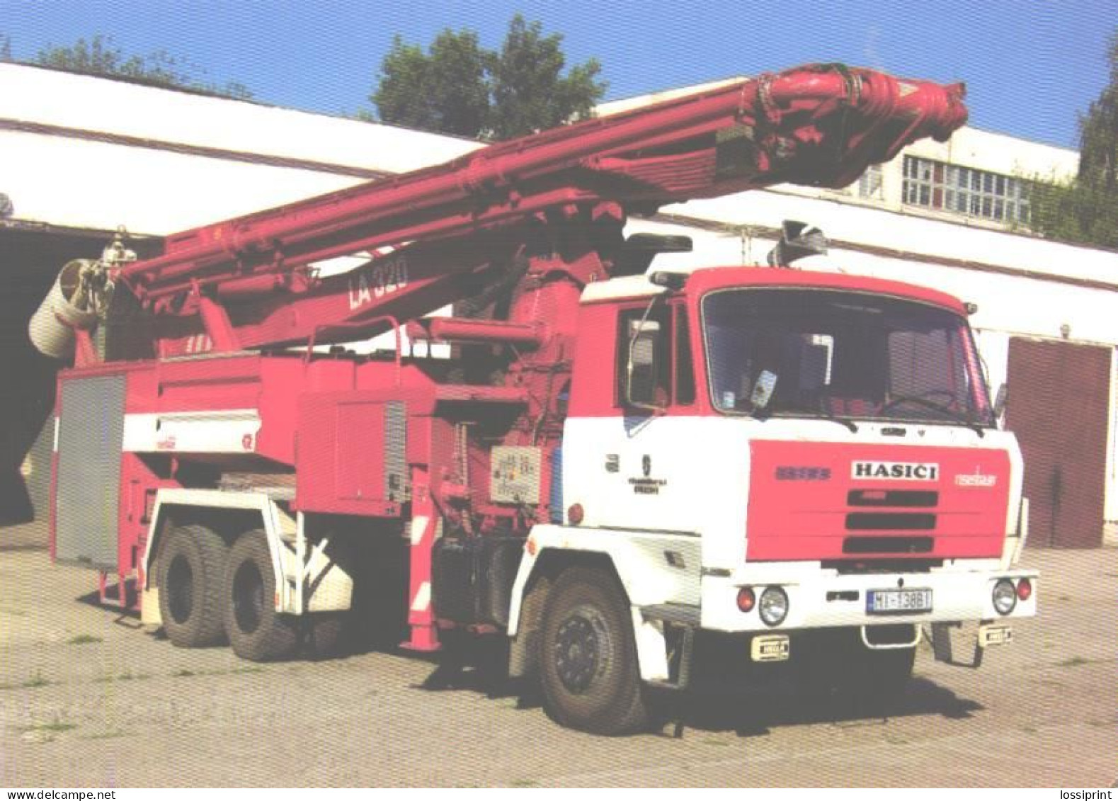 Fire Engine LA 320 Tatra 815 - Transporter & LKW