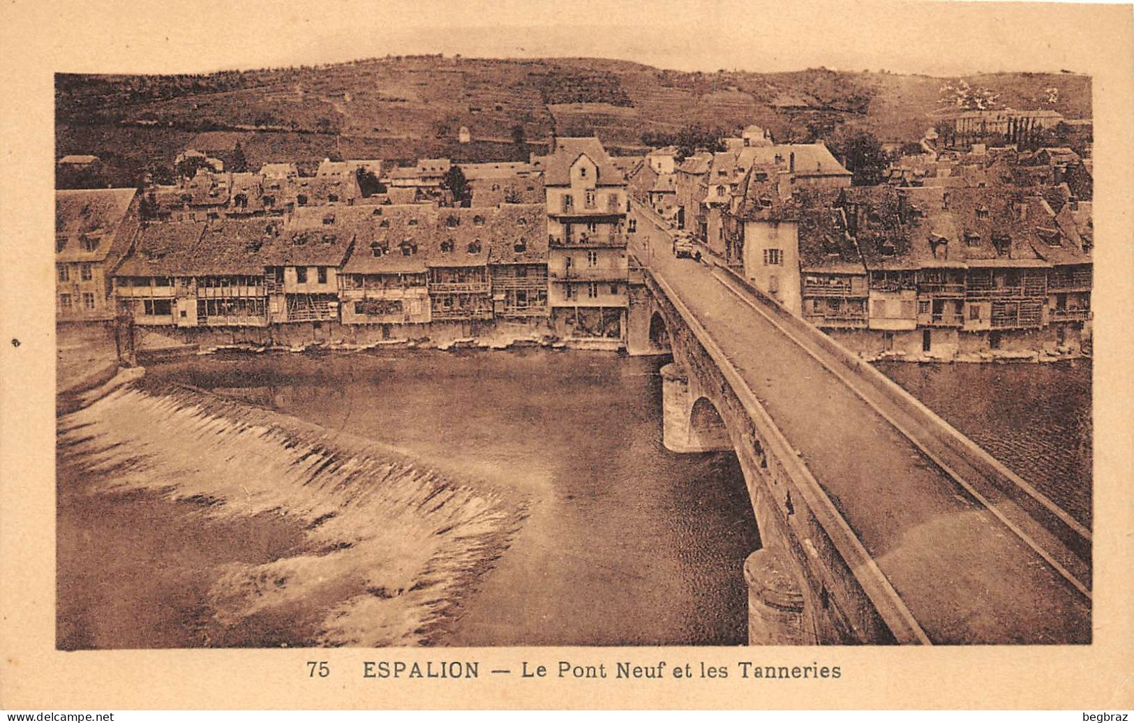 ESPALION       PONT NEUF ET TANNERIES - Espalion