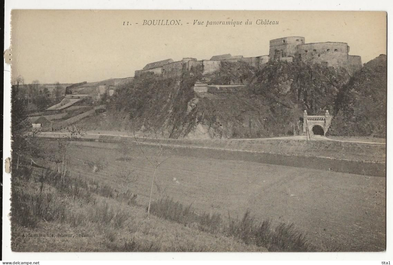 51- Bouillon - Vue Panoramique Du Château - Bouillon