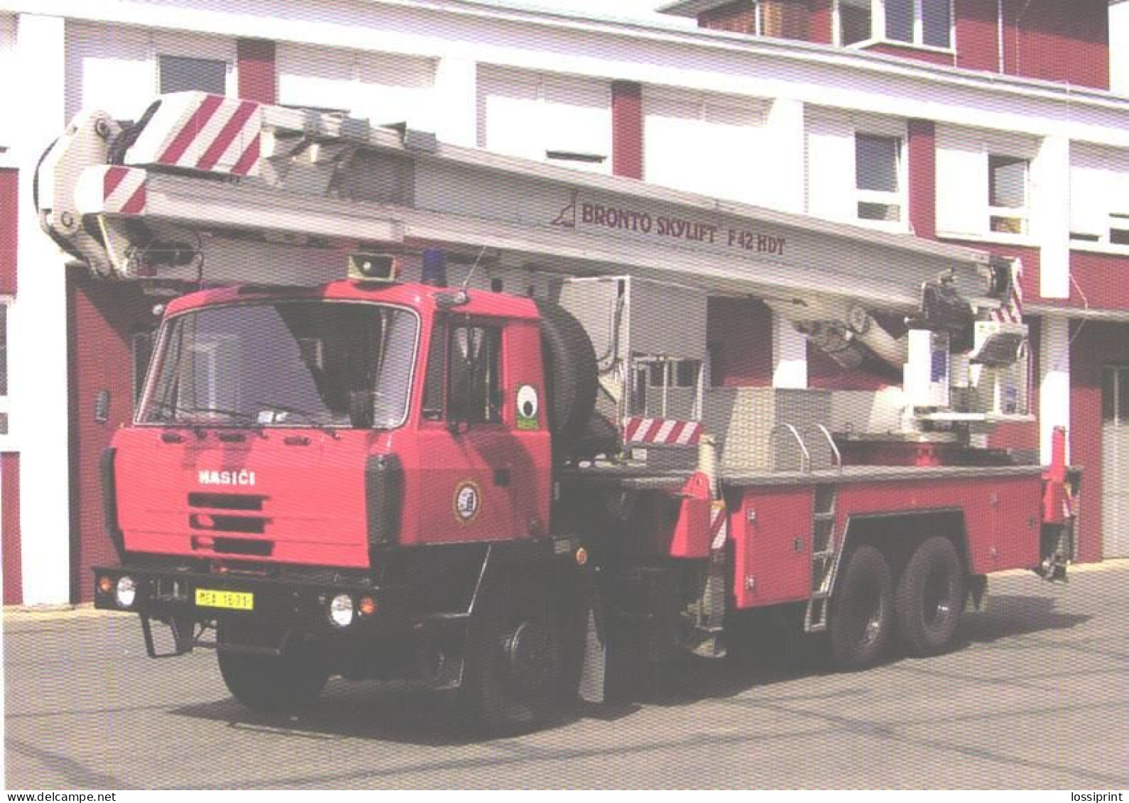 Fire Engine AVP 40 Tatra 815 - Camión & Camioneta
