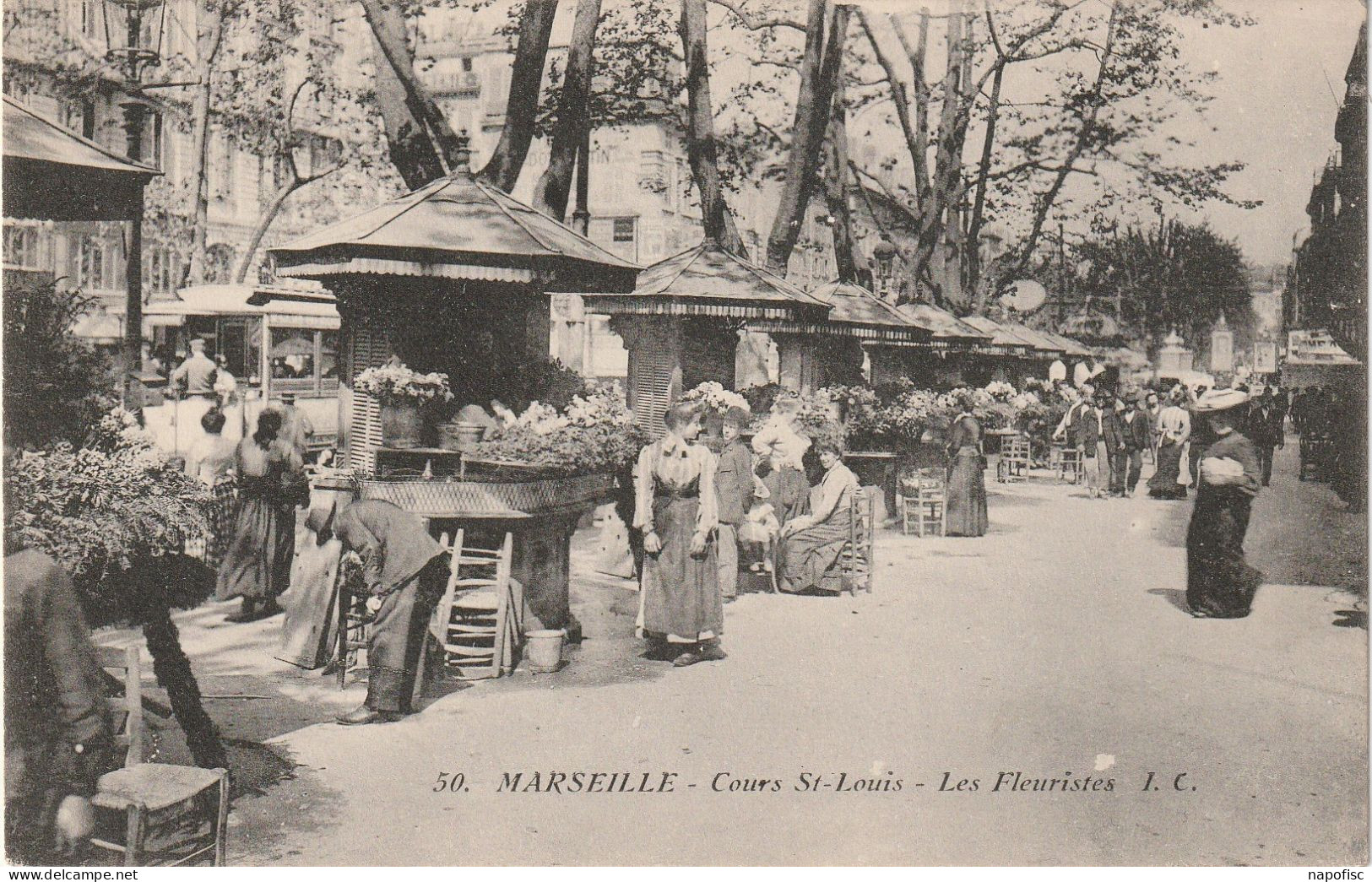 13-Marseille Cours St-Louis Les Fleuristes - Ambachten