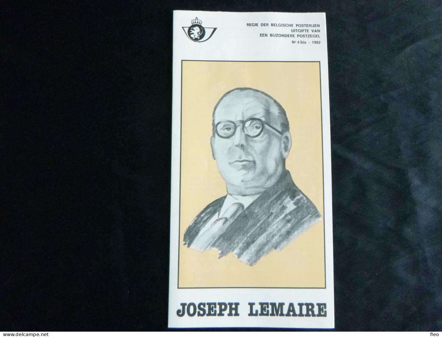 1982 2047 PF NL. HEEL MOOI ! Zegel Met Eerste Dag Stempel : J.LEMAIRE - Dépliants De La Poste