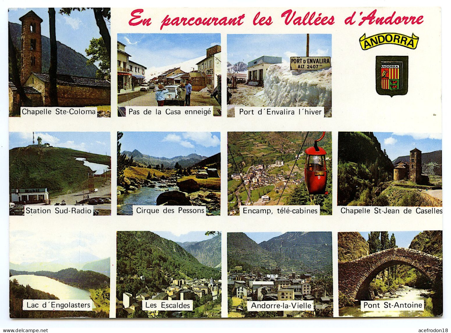 Valls D'Andorra - En Parcourant Les Vallées D'Andorre - Multi-Vues - Andorre
