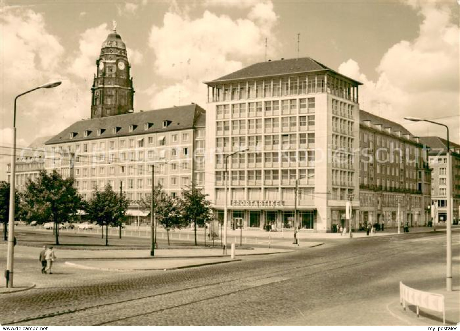 73778766 Dresden Elbe Am Pirnaischen Platz  - Dresden