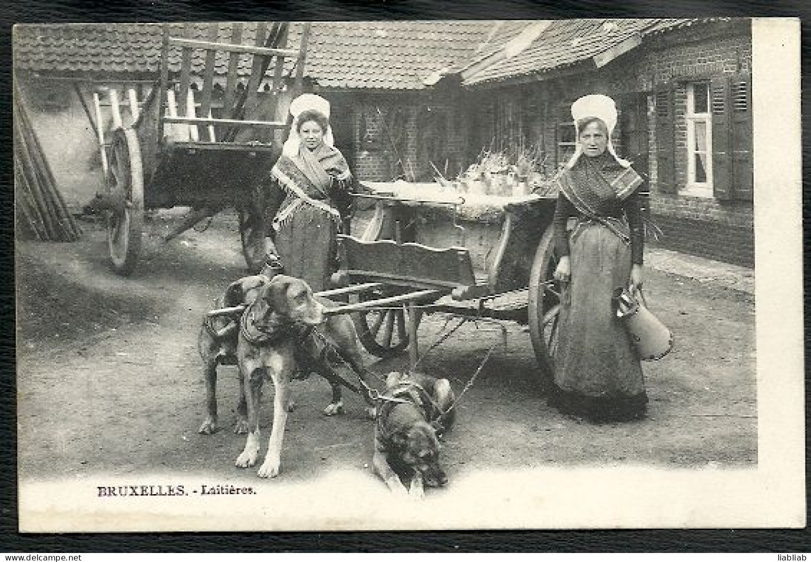 BELGIQUE = BRUXELLES - LES LAITIERES - Straßenhandel Und Kleingewerbe