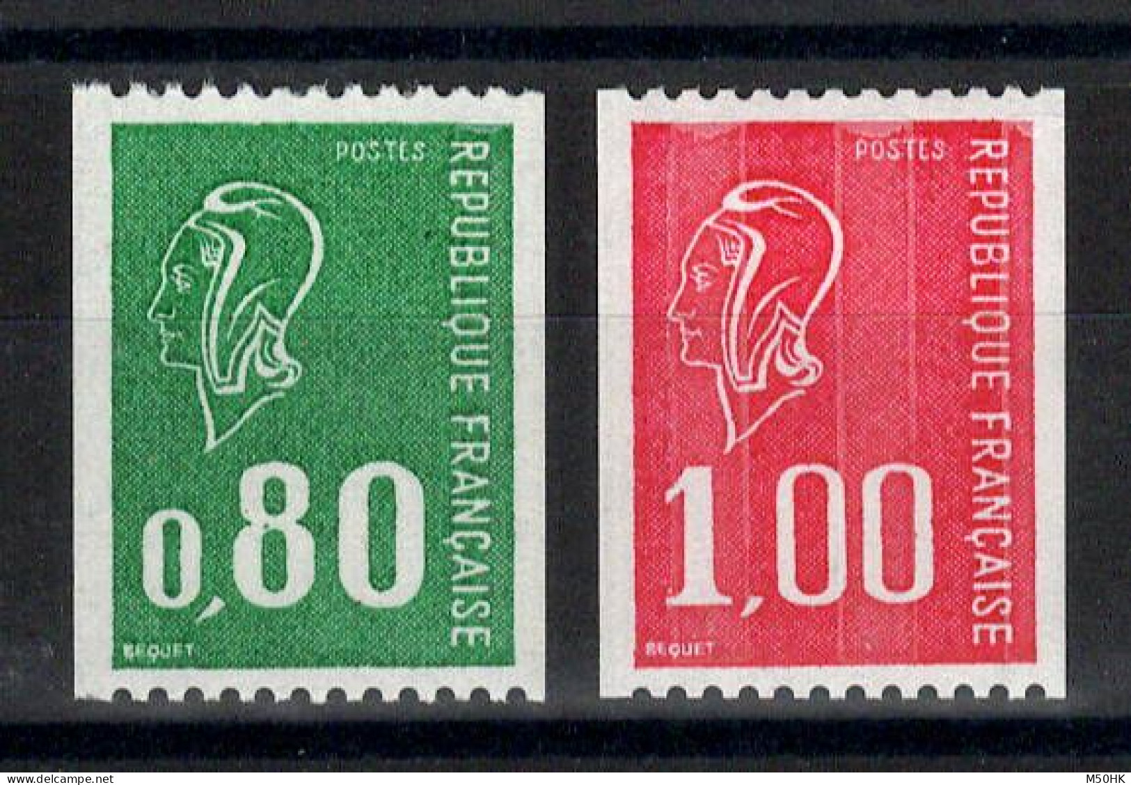 Numero Rouge - YV 1894a & 1895a N** MNH Luxe , Bequet , 570 & 210 - Neufs