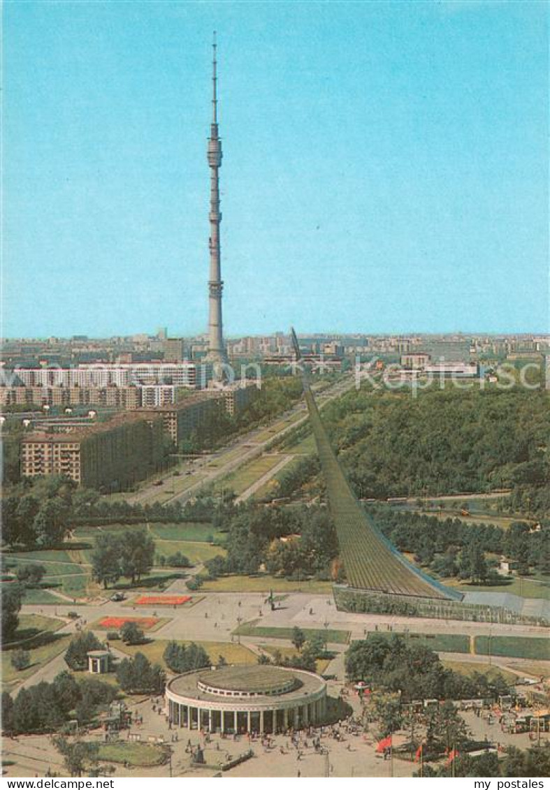 73778746 Moskau Moscou Blick Auf Staadt Von Hotel Kosmos Moskau Moscou - Russie