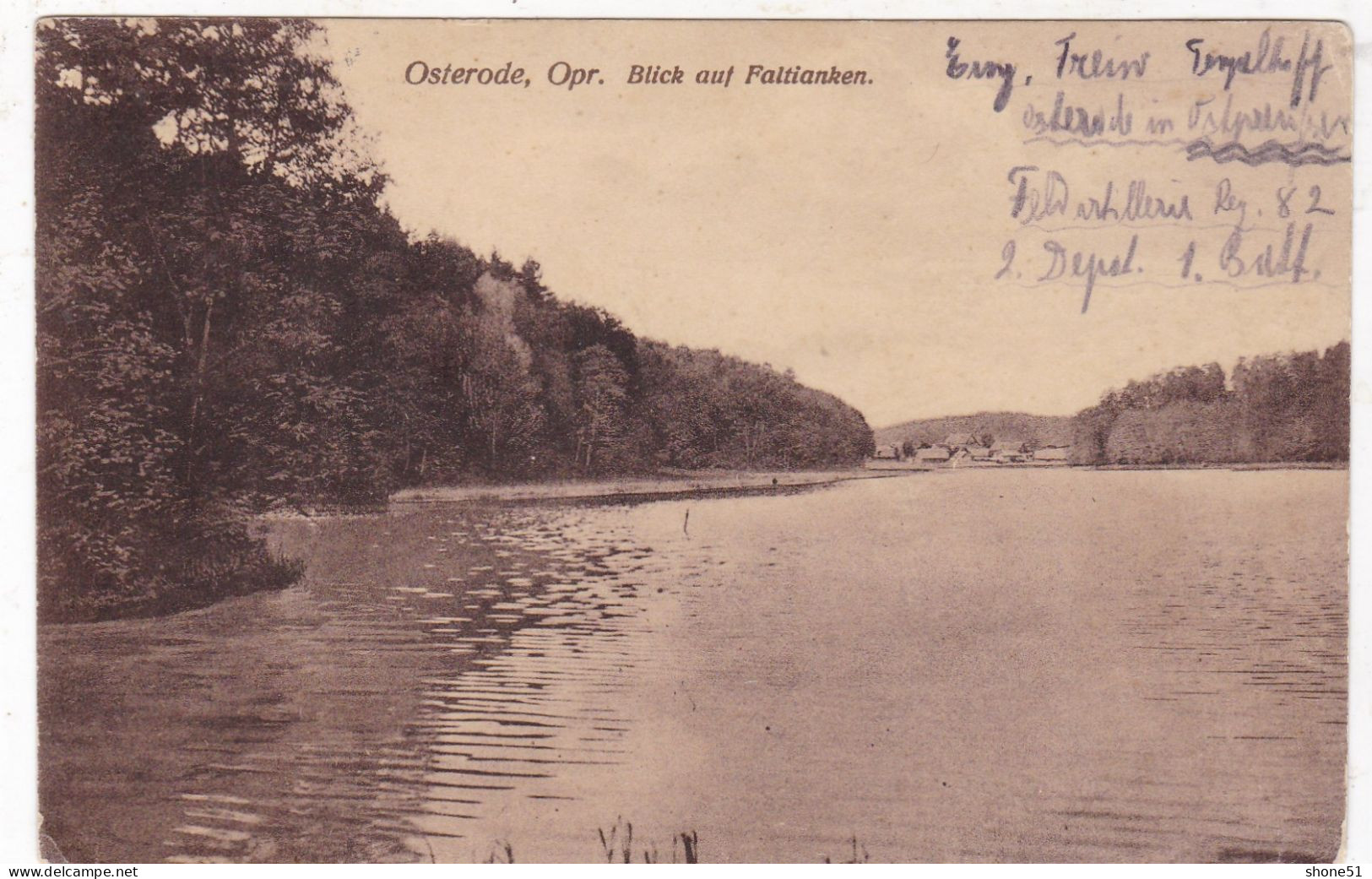 Osterode, Opr. Blick Aut Faltianken - Osterode