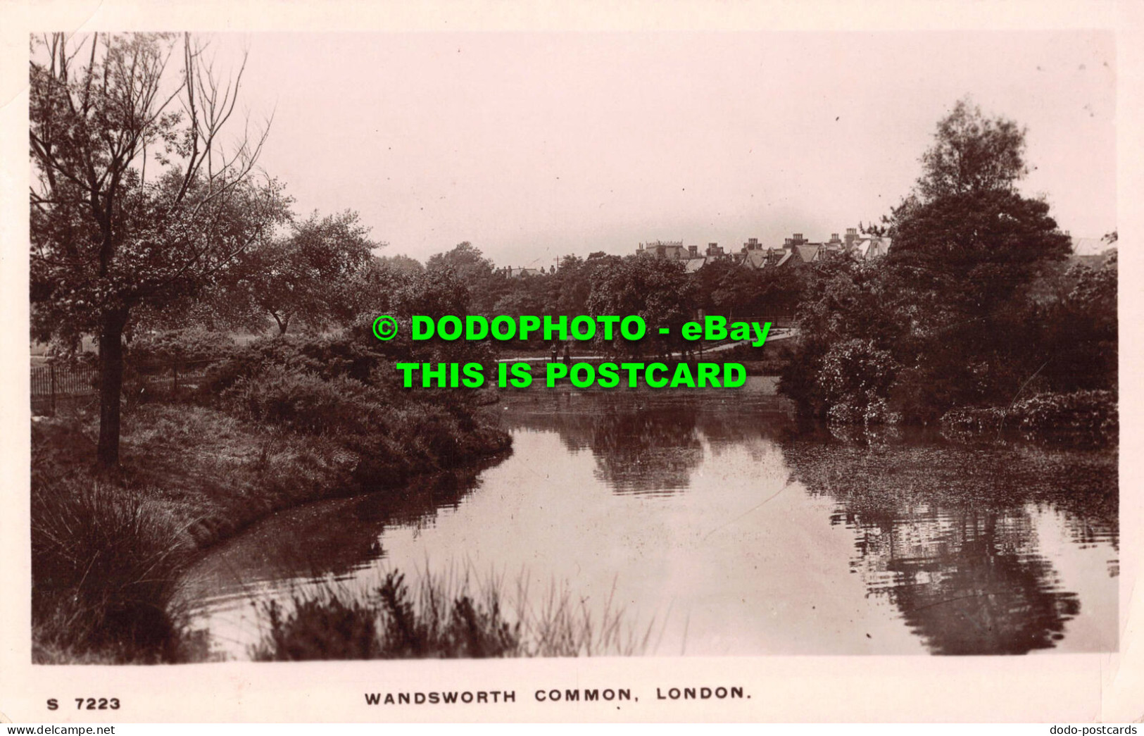 R539866 S 7223. Wandsworth Common. London. Kingsway Real Photo Series. WHS - Andere & Zonder Classificatie