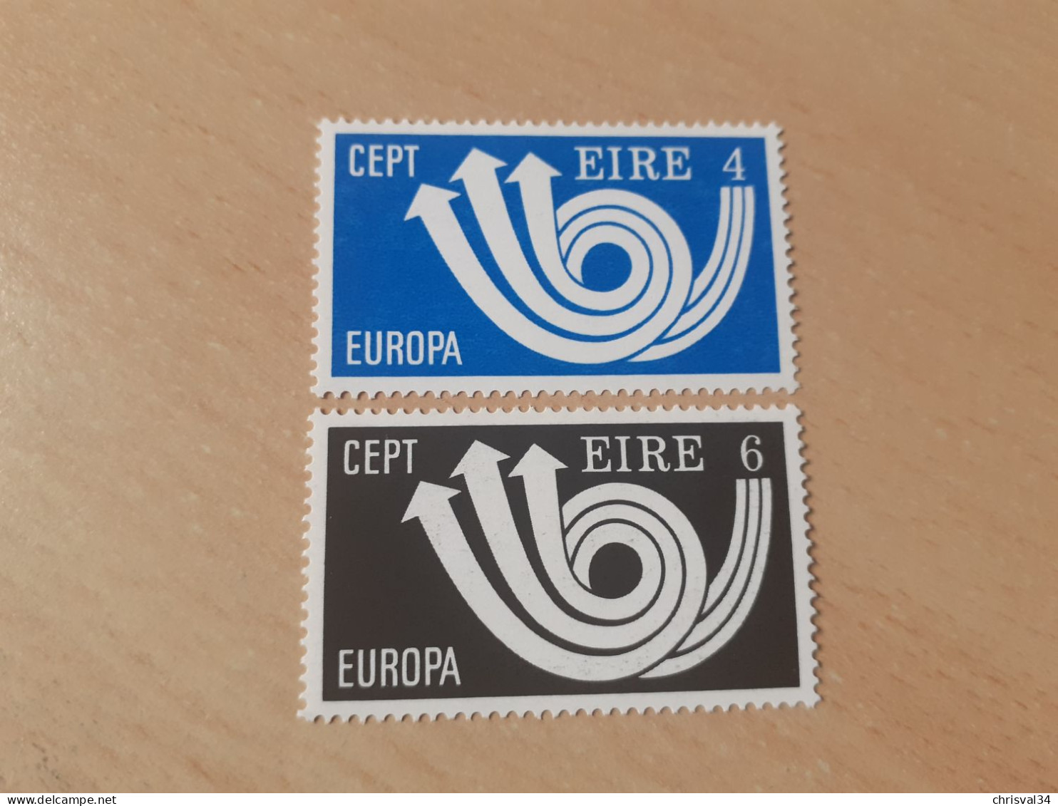 TIMBRES   IRLANDE   ANNEE   1973   N  291  / 292   COTE  8,00  EUROS   NEUFS  LUXE** - Ongebruikt