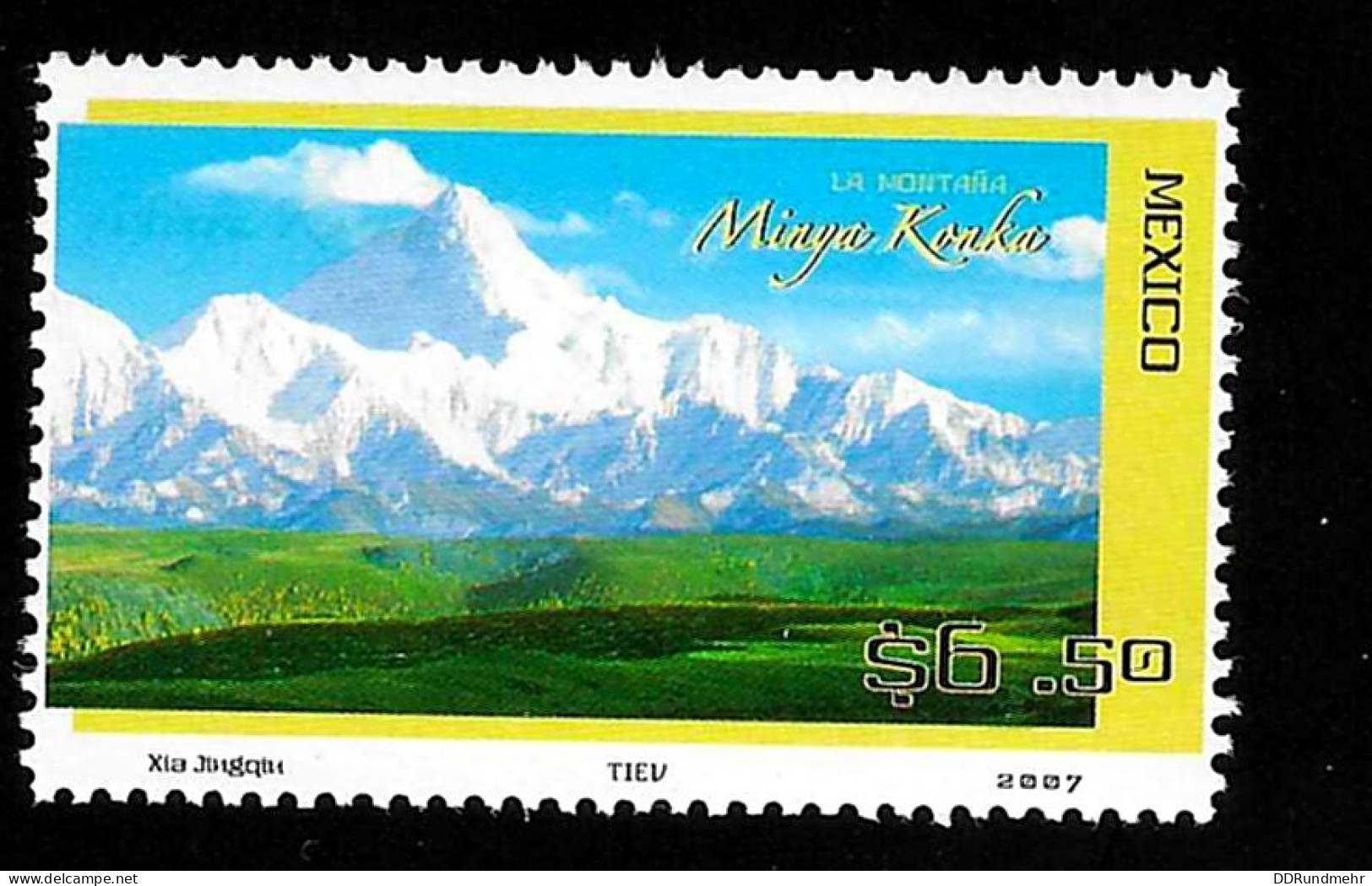 2007 Minya Konka Michel MX 3396 Stamp Number MX 2561 Yvert Et Tellier MX 2327 Stanley Gibbons MX 3042 Xx MNH - Mexico