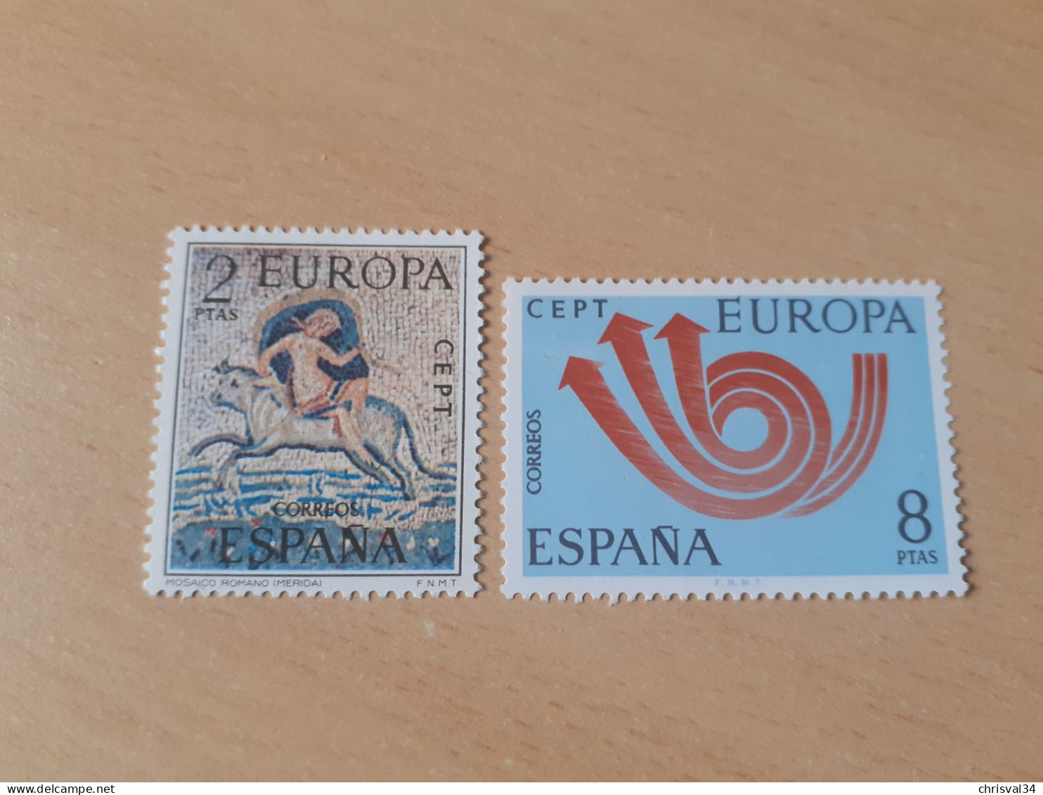 TIMBRES   ESPAGNE   ANNEE   1973   N  1779  / 1780   COTE  2,00  EUROS   NEUFS  LUXE** - Unused Stamps