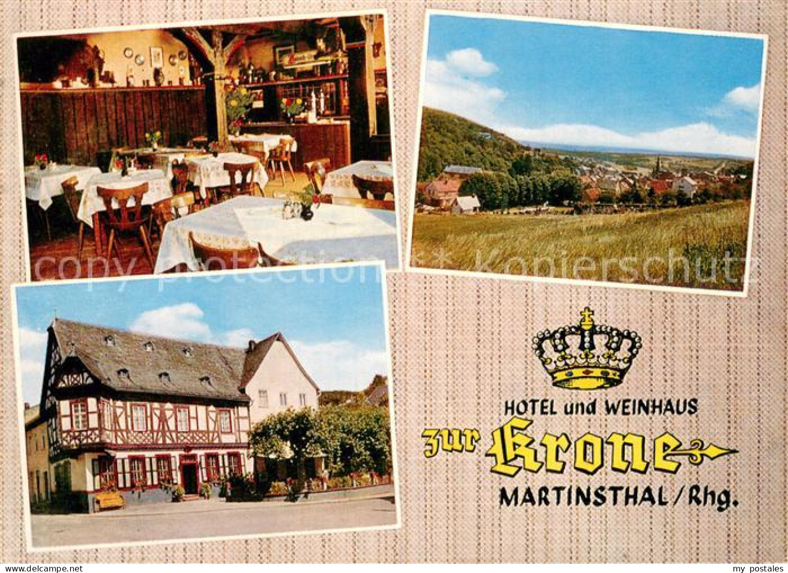 73778673 Martinsthal Hotel Weinhaus Zur Krone Altdeutsche Weinstube Krone Panora - Eltville